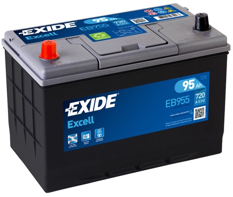 EXIDE EXCELL Exide Excell 12V 95Ah 720A EB955